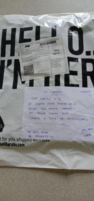 Kemeja Batik Prabu Bahan Katun Baturaden Reguler Fit B376