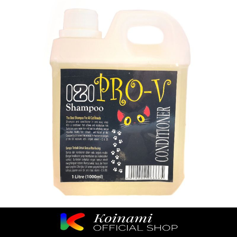 izi PRO - V 1 LITER / SHAMPO CONDITIONER / SHAMPO KUCING / BTM / GROOMING