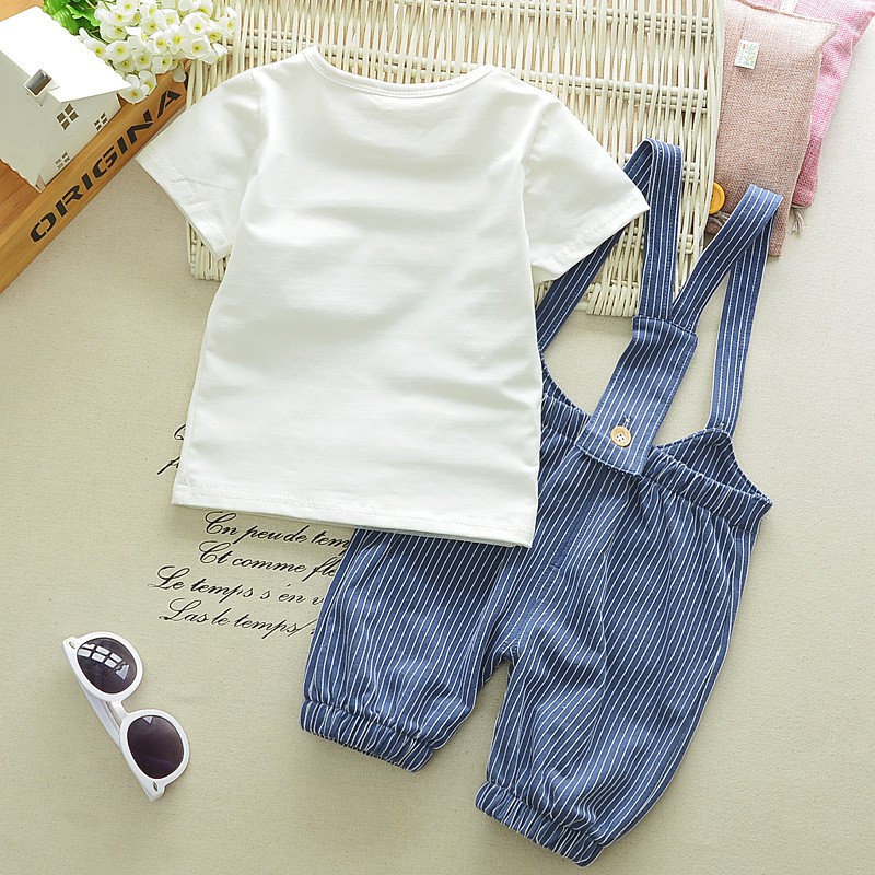 Overall Baju Anak Import Mustache Kumis