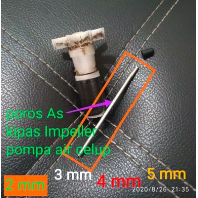 ⚡10.10⚡ Poros As kipas magnet rotor Impeller Pompa Air Celup Submersible all Merek Kolam AQUARIUM