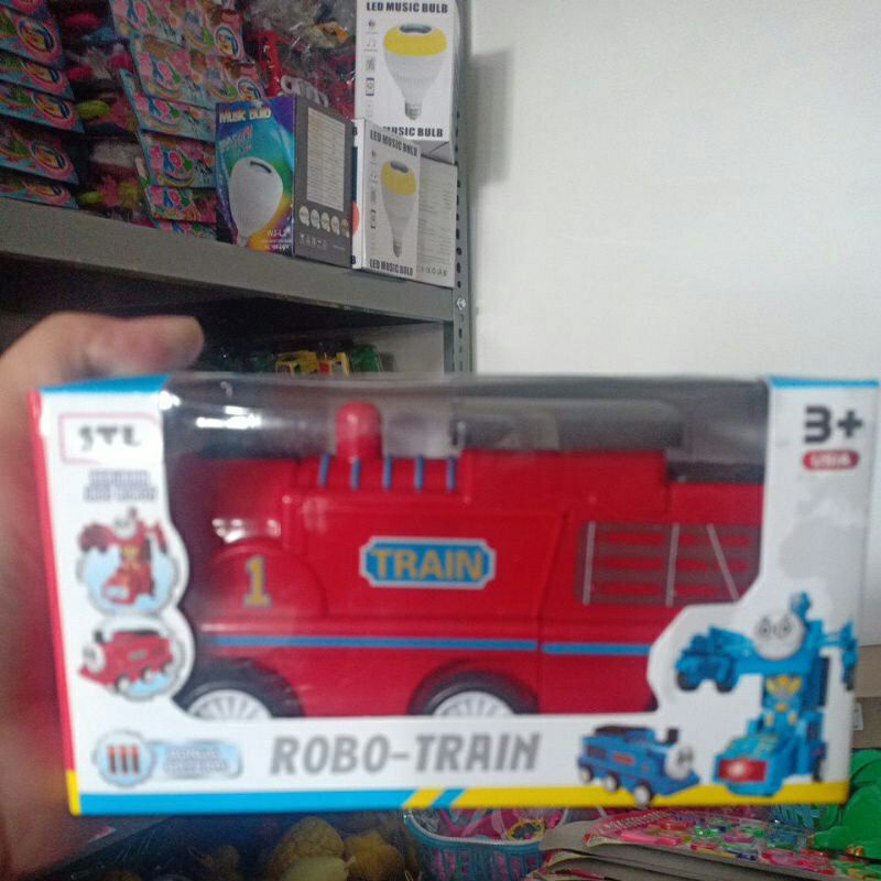 KERETA THOMAS ROBOT 999B / MAINAN MOBIL ROBOT THOMAS TRAIN