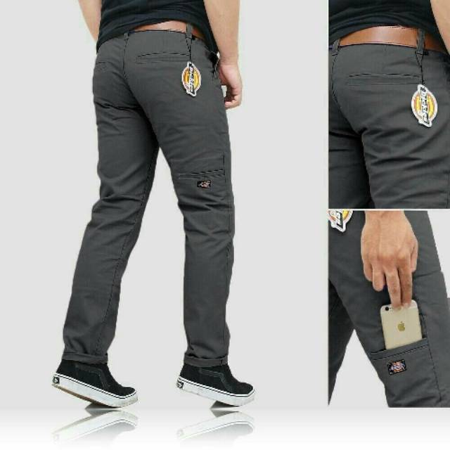 Celana chino dickies pocket