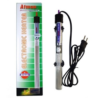 Heater ATMAN 100W Penghangat Pemanas Air Aquarium 100 W watt Aquascape