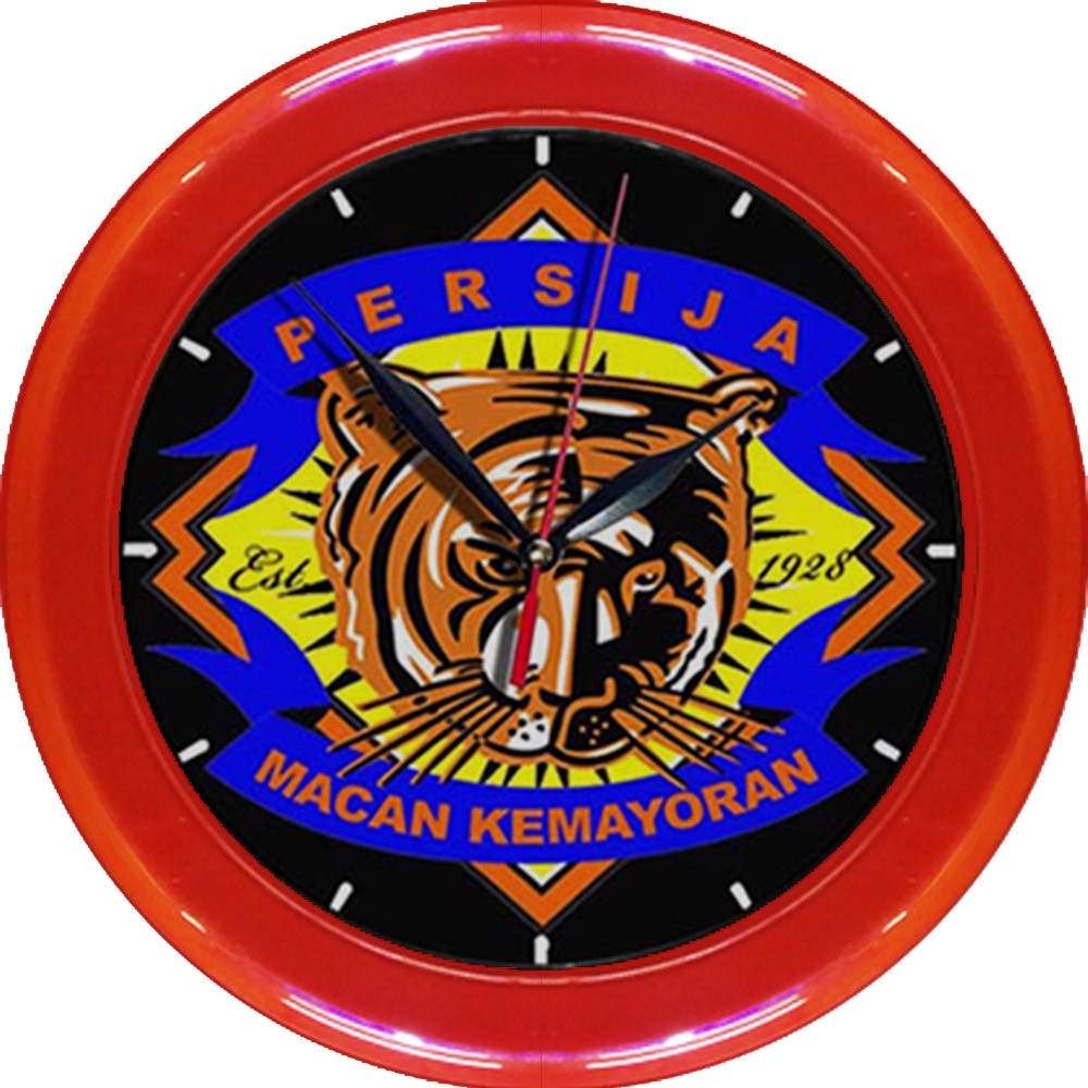 JAM DINDING PERSIJA 7   (DIAMETER 30CM)