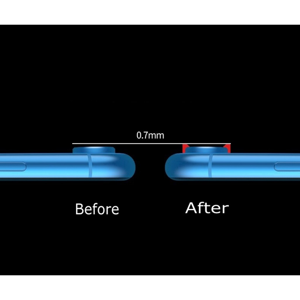 METAL RING CAMERA LENS PROTECTOR KAMERA UNTUK IPHONE XR