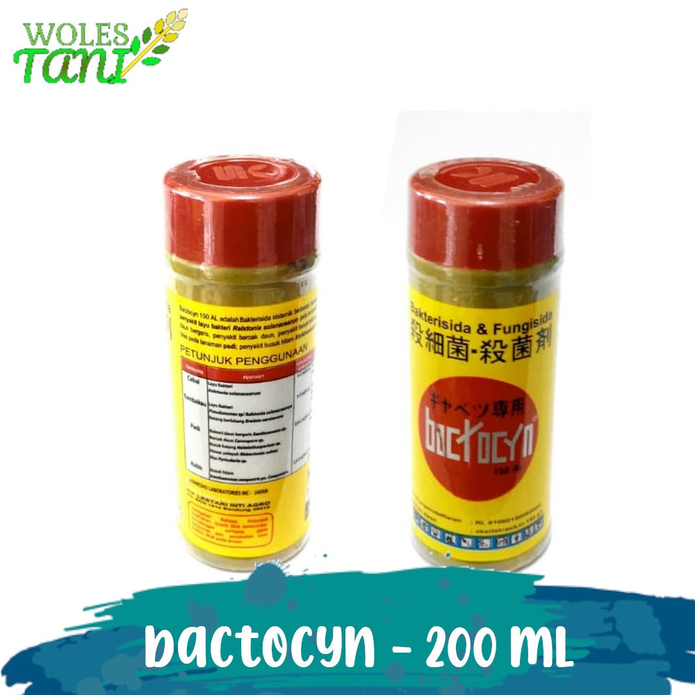 Bactocyn 200 ml Bakterisida Fungisida Anggrek Aglonema