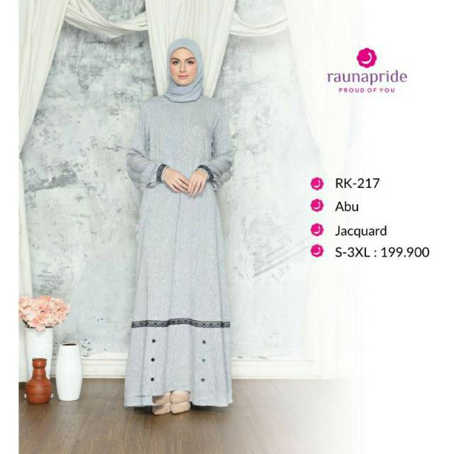 GAMIS RAUNA - RK 218 DAN RK 217  - GAMIS DEWASA