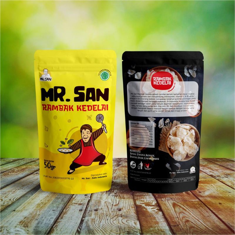 

Rambak Kedelai Mr. San kecil