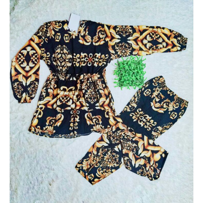 ( BISA COD ) setelan anak perempuan sultan size 1-8 tahun