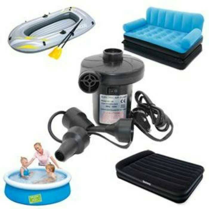 Pompa Angin / Vacuum Elektrik 2 in 1 Electric Air Pump Sofabed Airbed