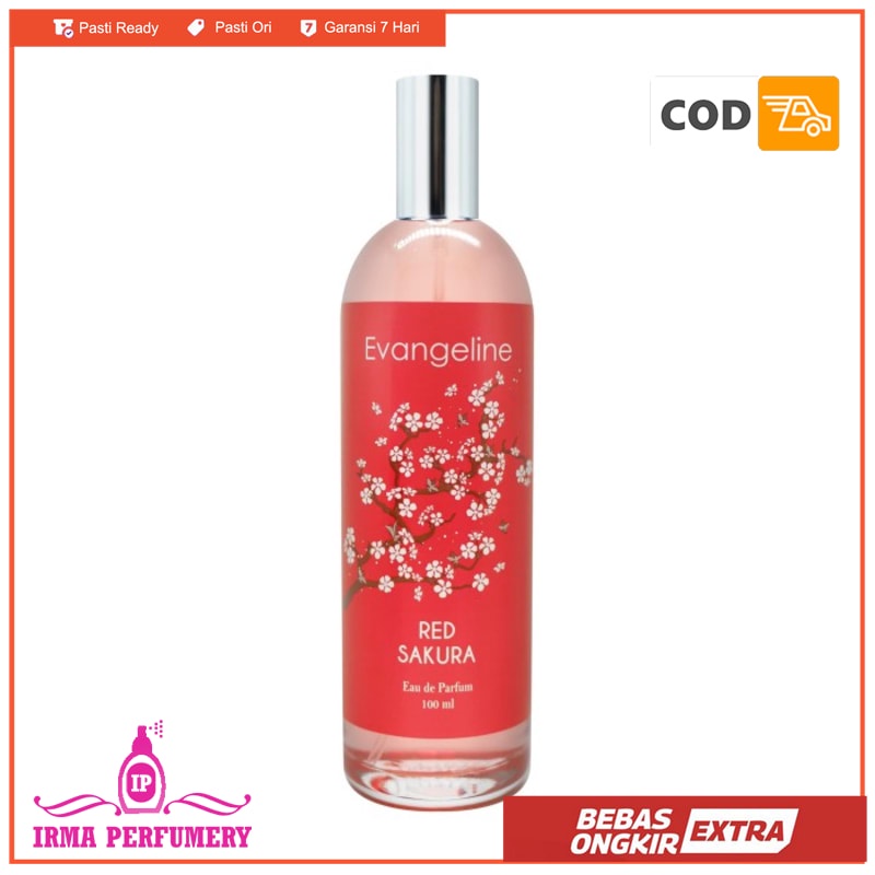 Evangeline Sakura RED SAKURA 100ml Eau De Parfum - Parfum Wanita