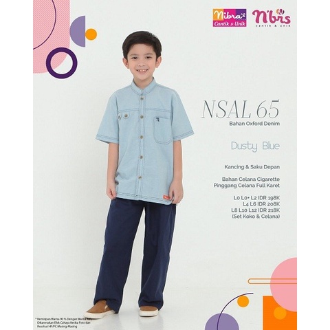 READY SALE 40% Koko Kids NSAL 065 Nibras