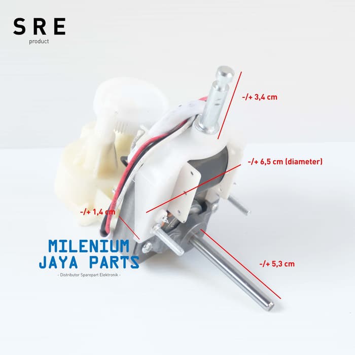 Dinamo Kipas Deskfan 8in - Mesin Kipas Meja 2 Speed ( Sanex, dll ) / Dinamo Mesin Motor Spul Gulunga