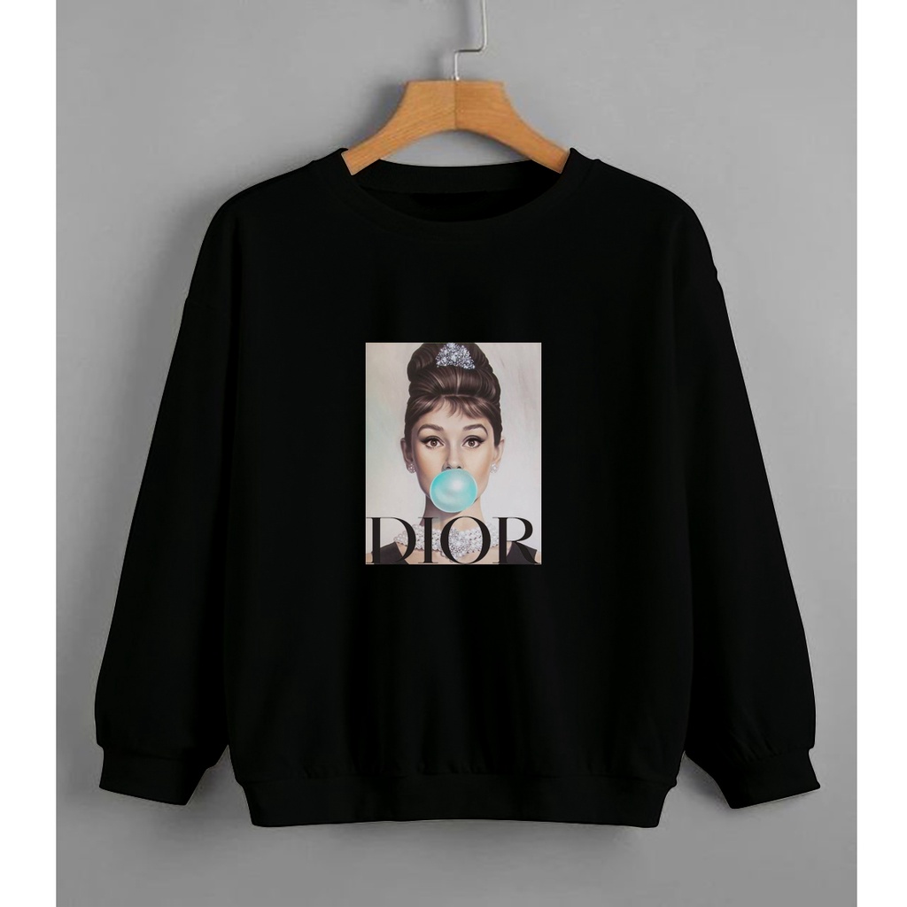 CALVIERO SHOP - BAJU SWEATER WANITA ATASAN AUDREY BUBBLE DOIR  SWEATER DEWASA BRAND ANIME SWEATER HODDIE FASHION CITAYEM SCBD FASHION WEEK FASHION VIRAL TIKTOK