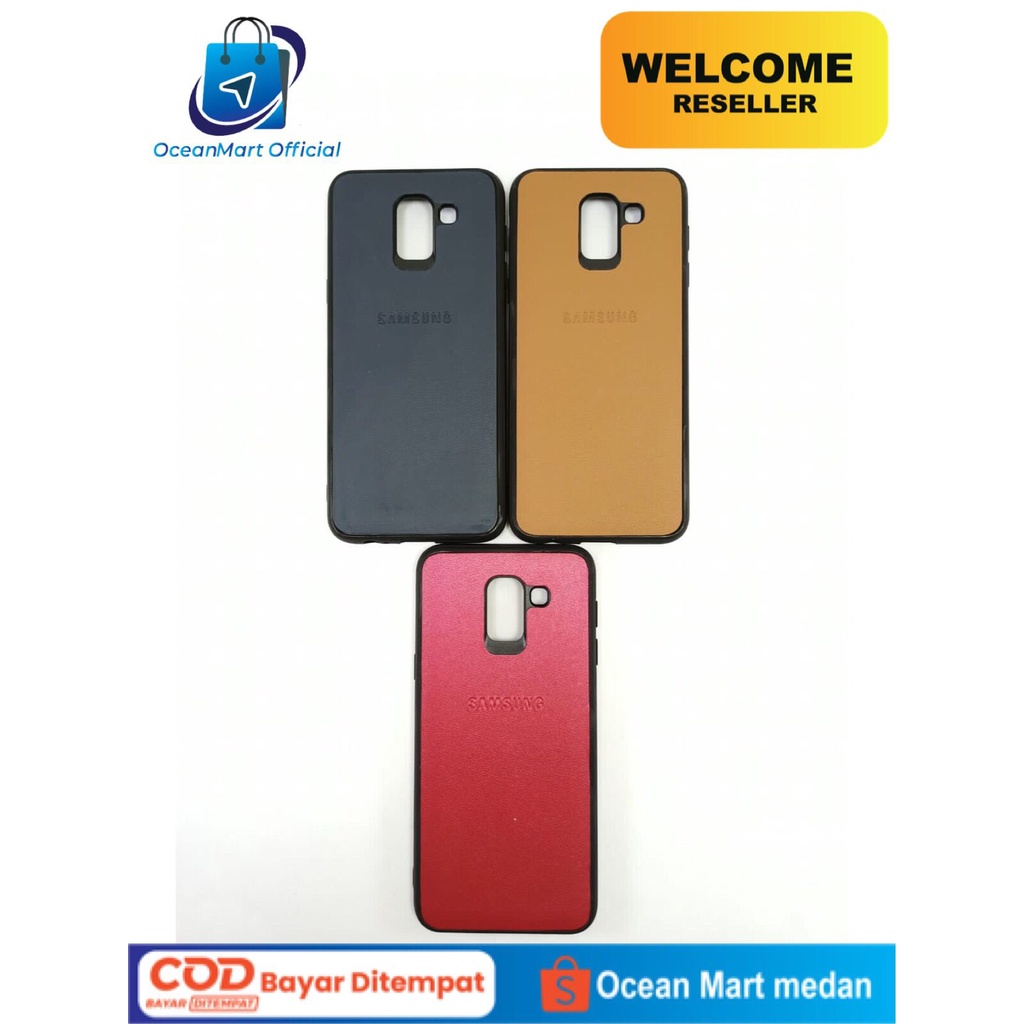 Case Silicon Leather Samsung J6 2018 Softcase Matte