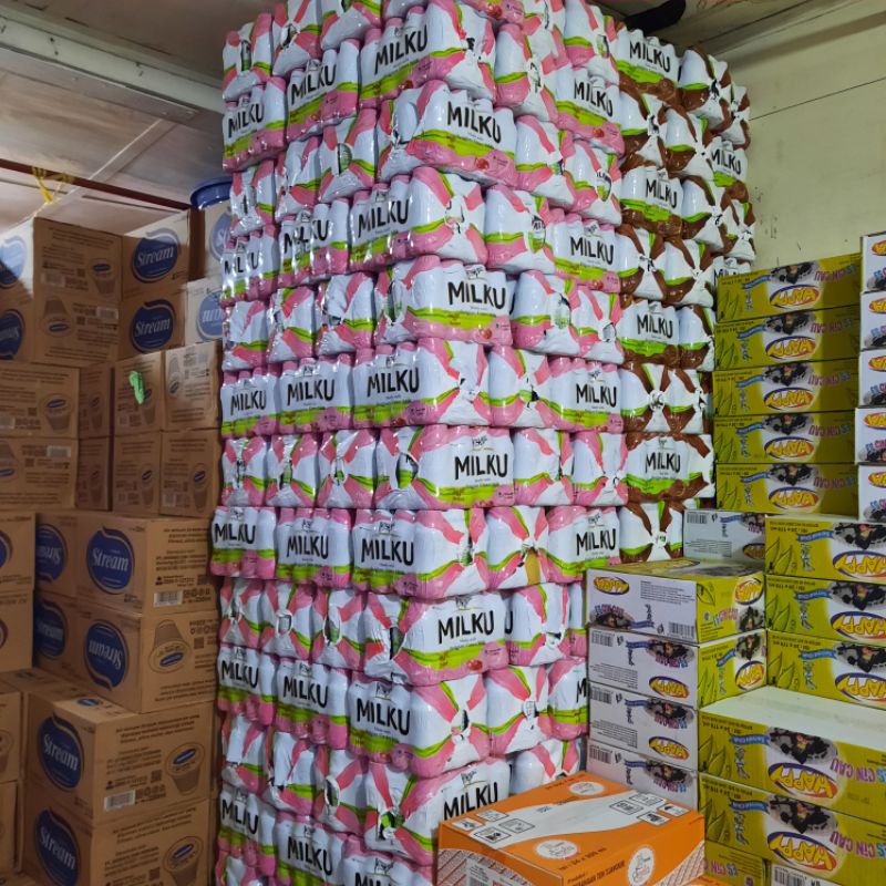

MILKU 1 PAK ISI 12 BOTOL