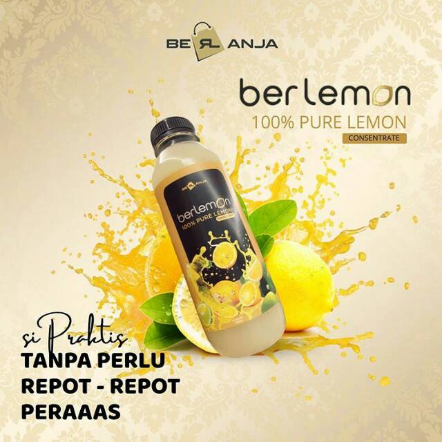 

Berlemon, Lemon Consentrate, Sari Lemon Murni, Vitamin C