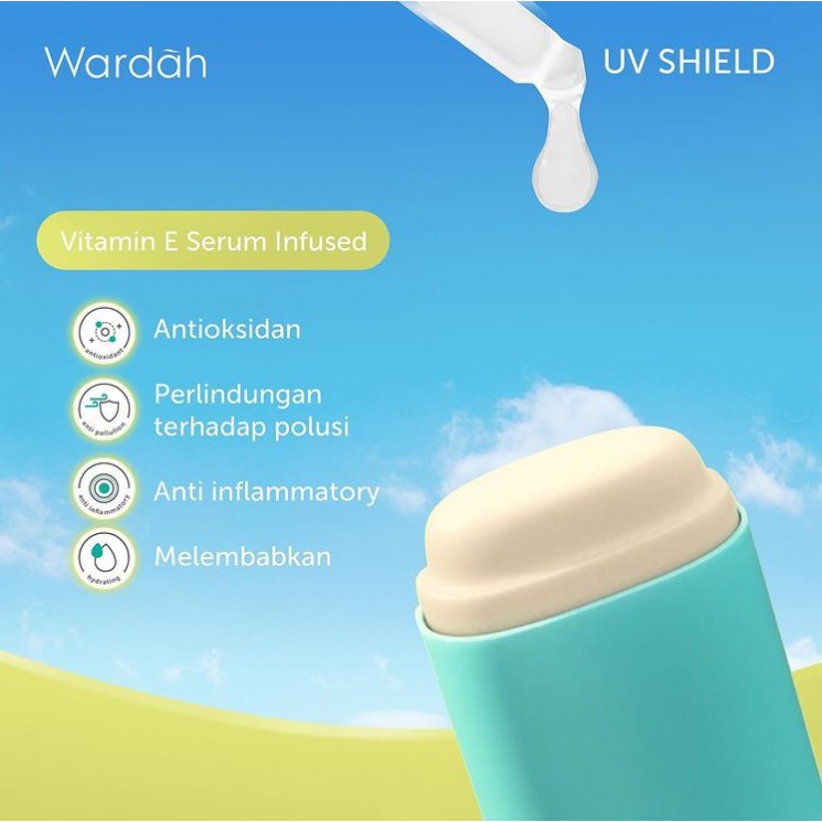 Wardah Stick UV Shield Light Matte Sunscreen SPF 50 PA++++ 22gr