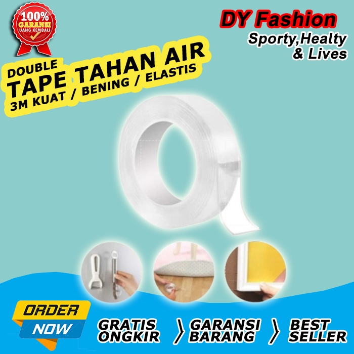 

Nano Double Tape Super SP165 Isolasi Bening 2 sisi 3M 3 M Super Kuat Tanpa Bekas elastis tahan air