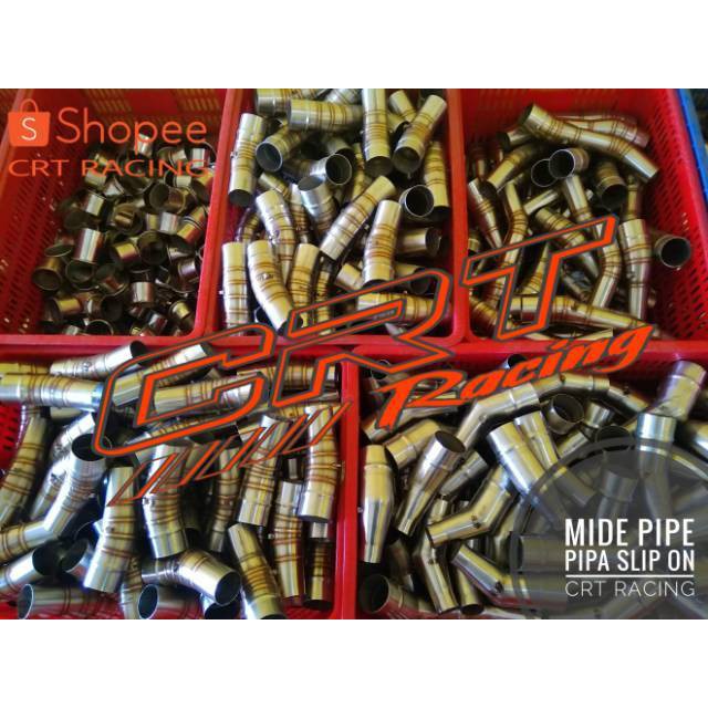 Slip On/Pipa/Header Knalpot Ninja250/Ninja250mono/Z250/Cbr250rr/R25/Mt25/Cb150r/Cbr150r/Cbr250r