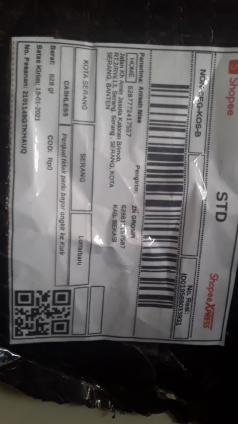 Lap Serbet Kotak Murah Bagus 1pcs