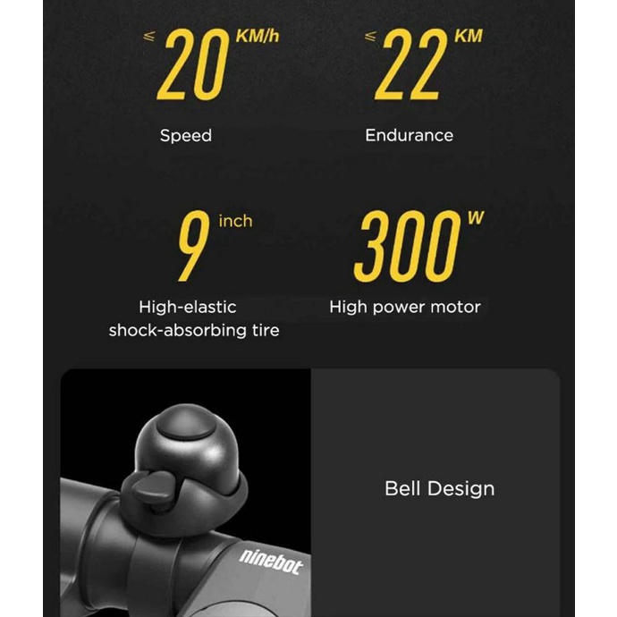 Ninebot E22 Electric Scooter By Segway