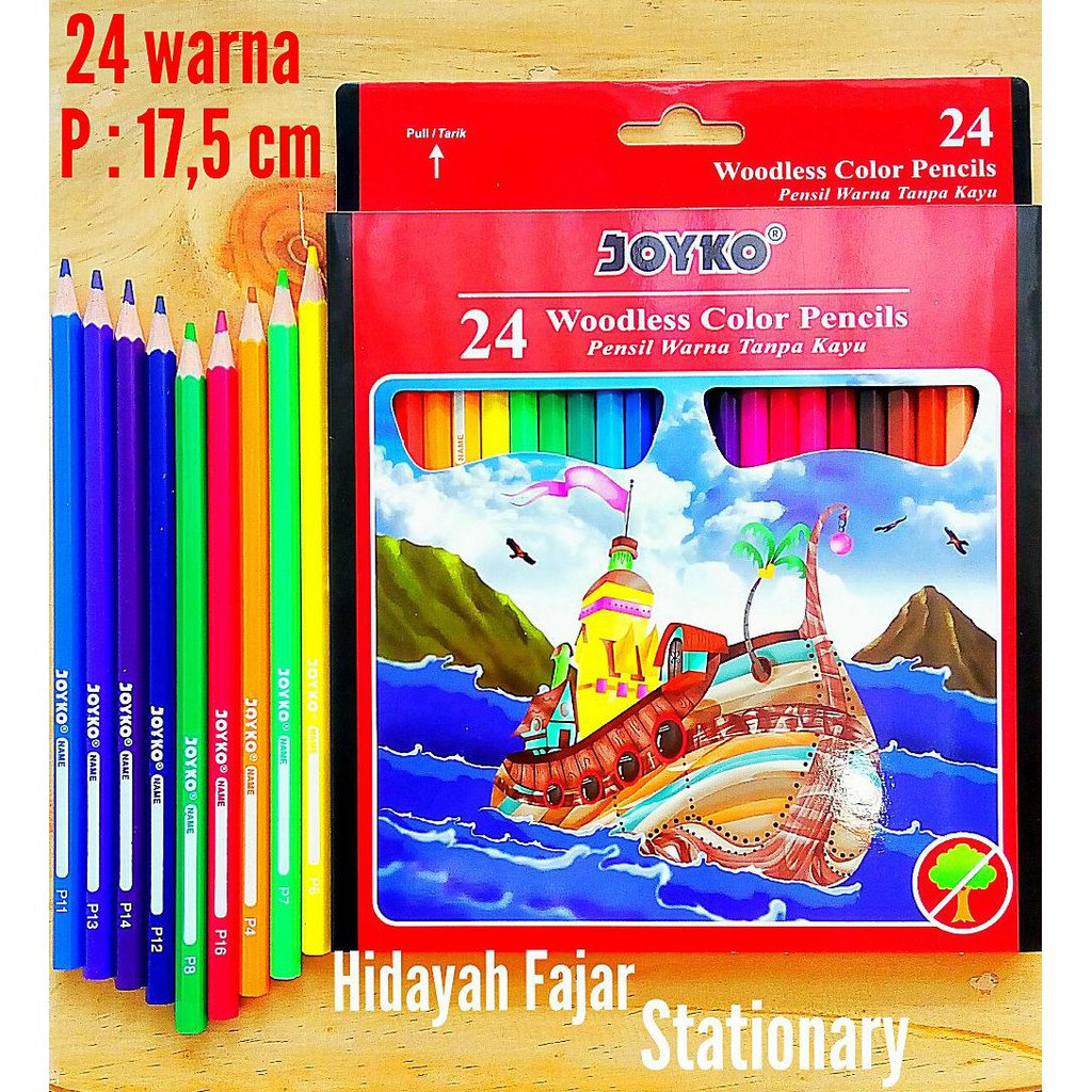 

colour pencils - pensil warna - pensil 24 warna