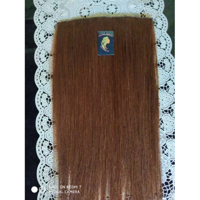 Hair clip rambut asli #6