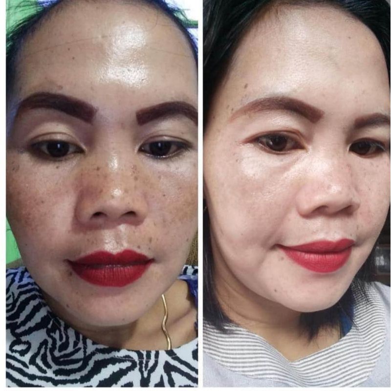 BISA COD BPOM Skincare Night cream syahreni glowing paket lengkap syr krim bedak malam ori syahraeni-6