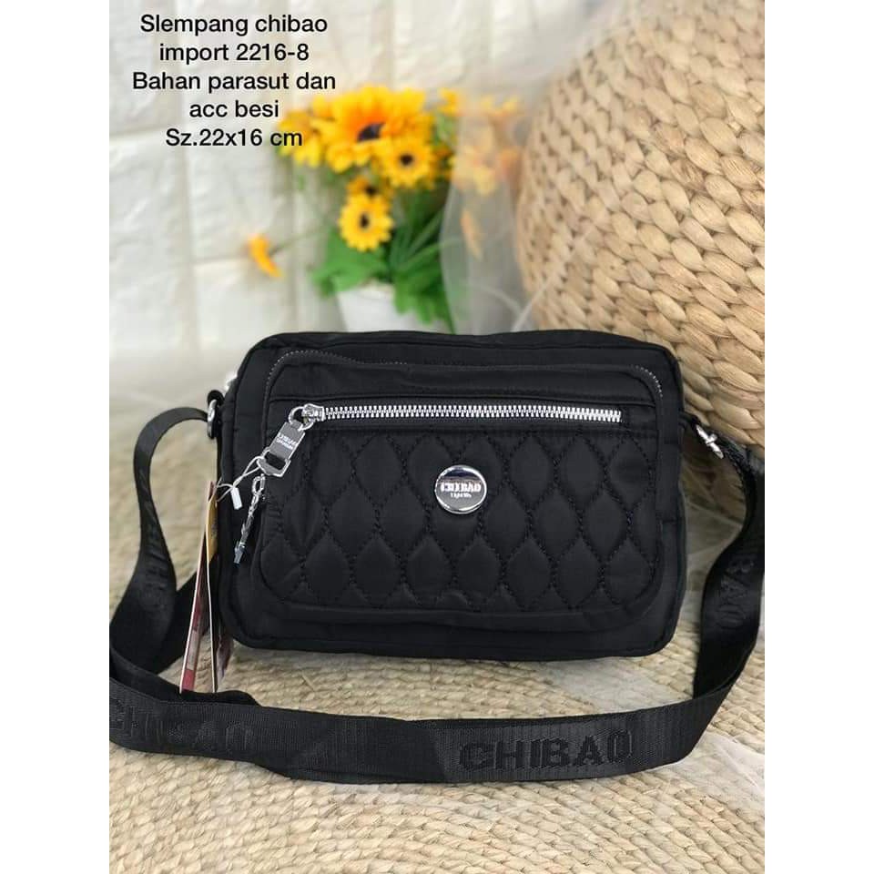 Tas Slempang Chibao 2216-8 TAS WANITA IMPORT TAS CHIBAO BEST SELLER CHIBAO SLEMPANG TERBARU BISA COD