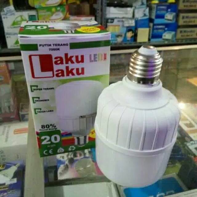 Obral lampu led 20w 20watt laku laku grosir murah terang garansi