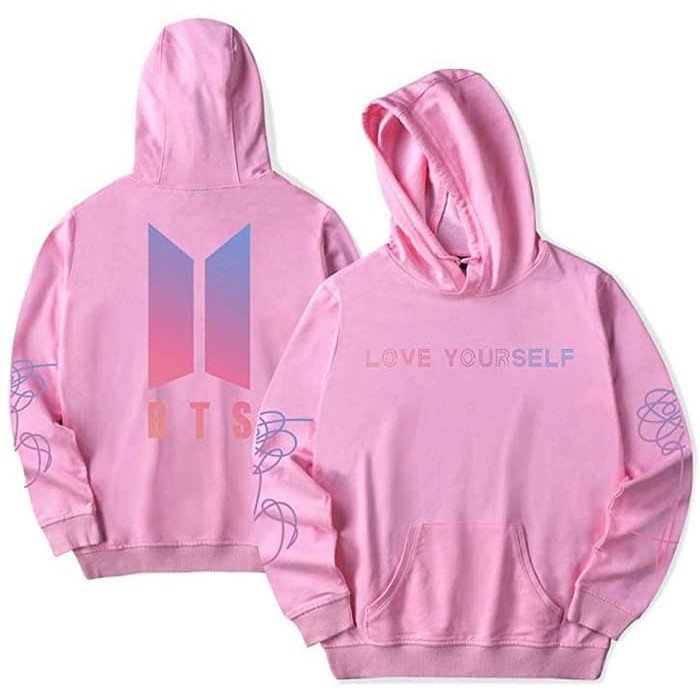 TURUN HARGA! Jaket Sweater Hoodie TERLARIS Jaket BTS Pria dan Wanita BTS GRADIEN - Sweater BTS