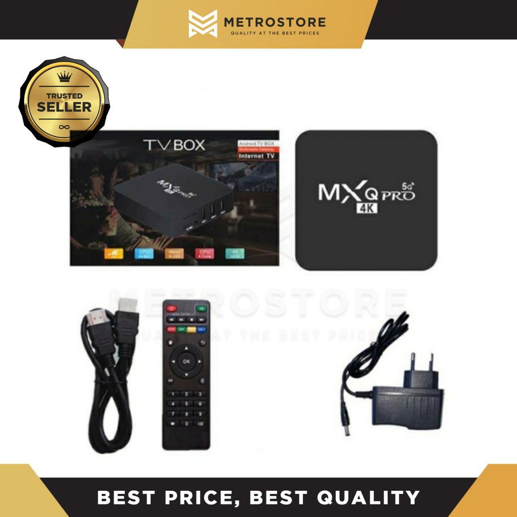 android tv box mxq pro 4k internet smart tv media player terlaris