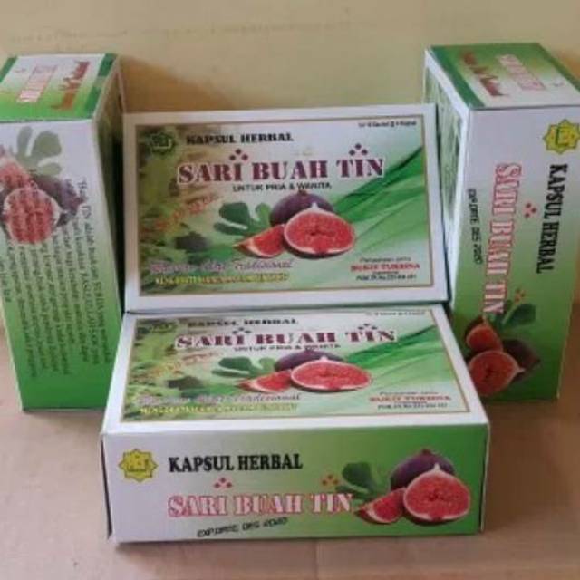 Kapsul Sari Buah TIN Original | Meningkatkan Daya Memori Otak & Mencegah Anemia