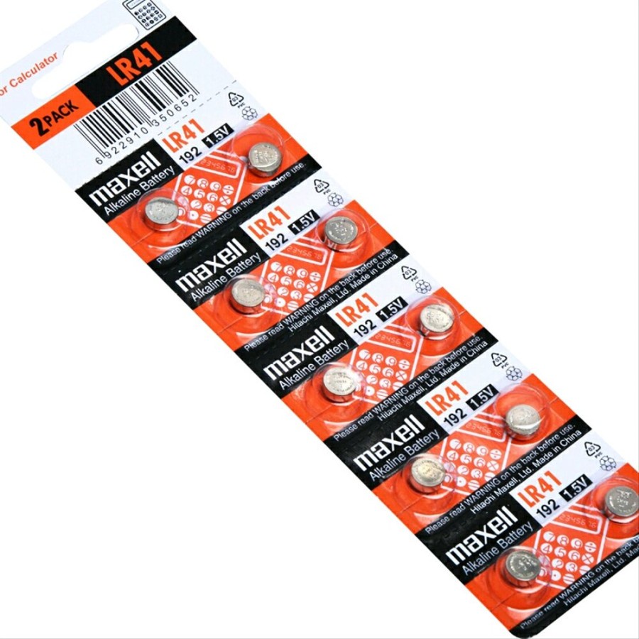 Baterai Original Maxell Battery Batre LR41 / LR 41 / AG3 / AG 3 Original LR41 AG3