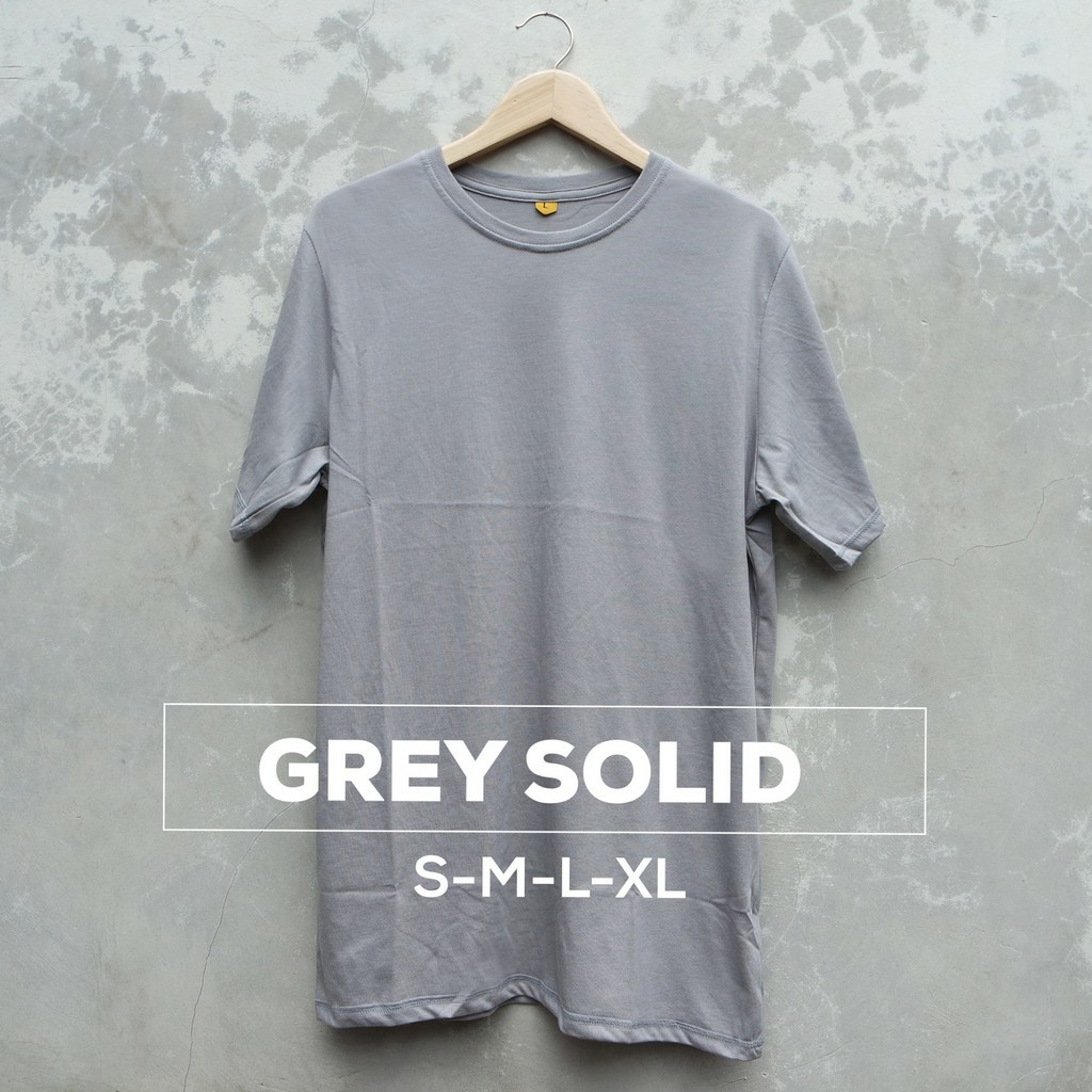 KAOS POLOS S-M-L-XL / GREY SOLID/