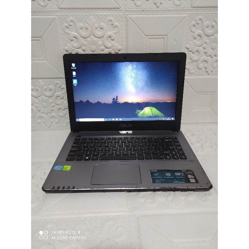 ASUS X450C Core i3 RAM 4GB HDD 500GB VGA Second