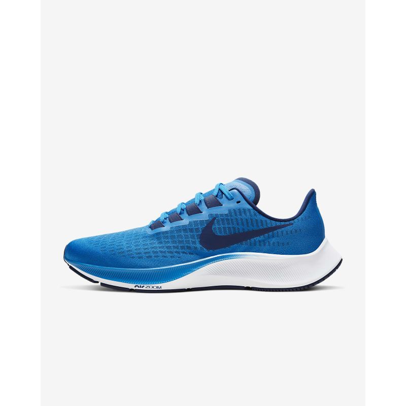 Jual Nike Air Zoom Pegasus 37 Mens Road Running - Photo Blue/White/Blue ...