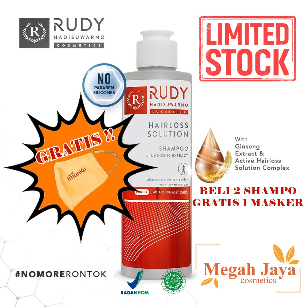 RUDY HADISUWARNO HAIR LOSS DEFENSE SHAMPOO @MJ