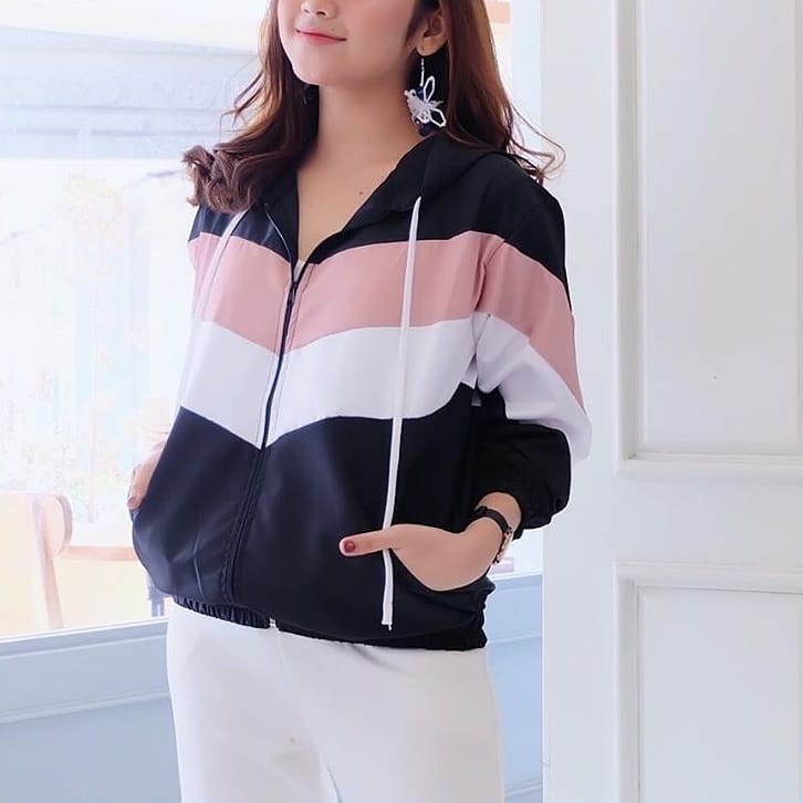 Lumino Jacket || Jacket wanita keren || Zipper Hoodie #LJ