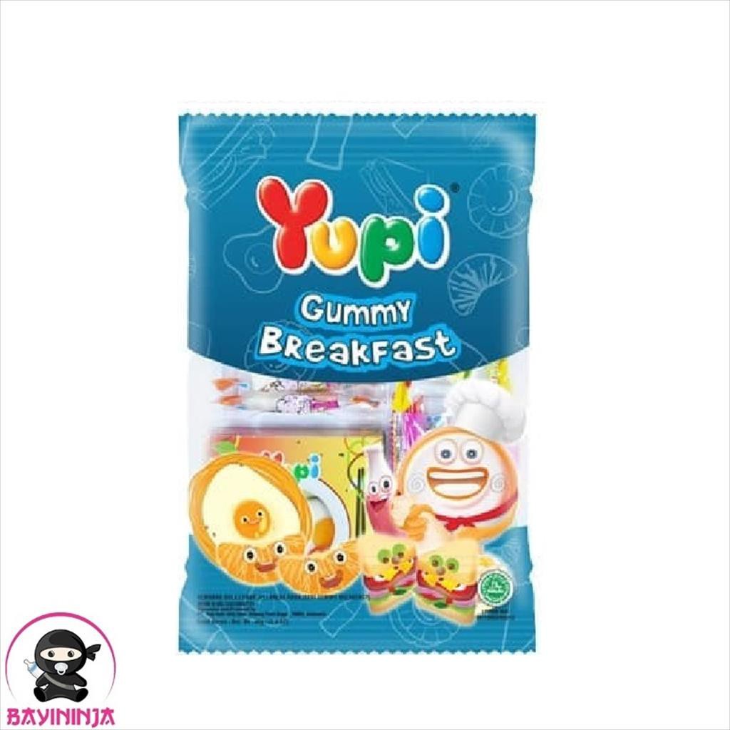 

YUPI Permen Jelly Gummy Breakfast Bag 93 g