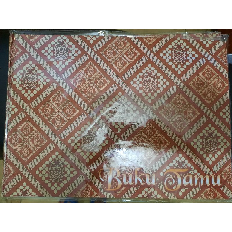 

Buku Tamu undangan / buku undangan tamu - batik