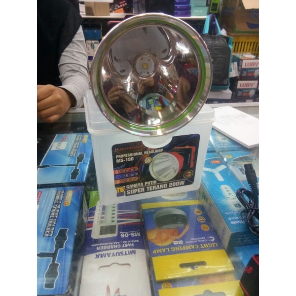 Cod senter kepala mitsuyama 200wat super terang Original