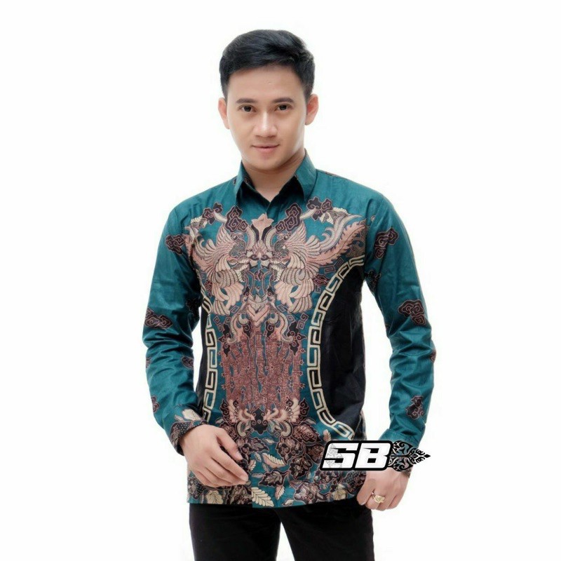 BATIK PRIA LENGAN PANJANG BAJU BATK BATIK PEKALONGAN MODEL TERBARU