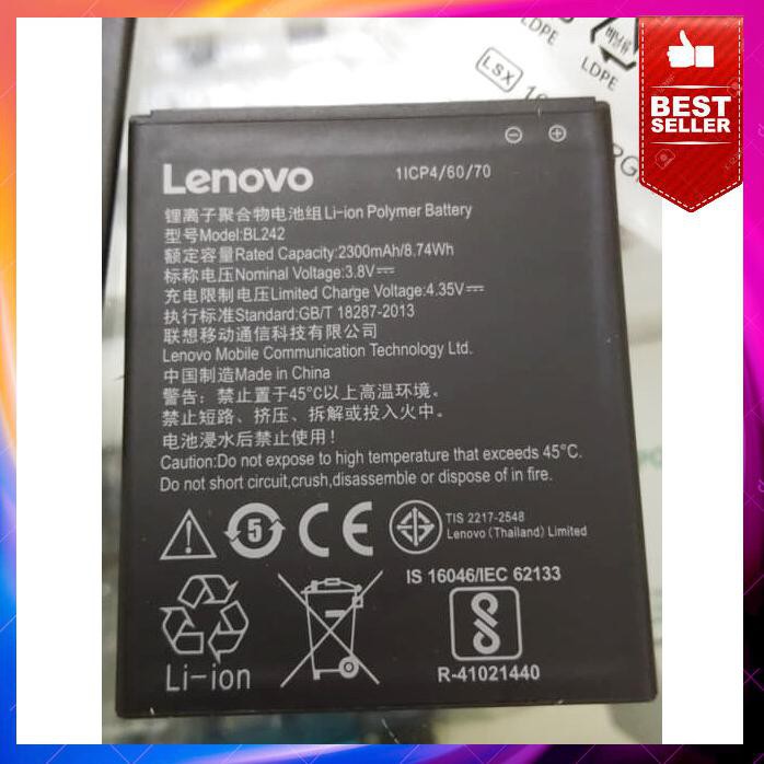 Acc Hp Original Baterai Lenovo Vibe C A2020 A6020