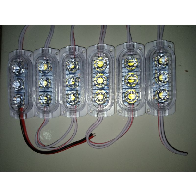 Lampu LED putih kristal bisa Blitz 12volt