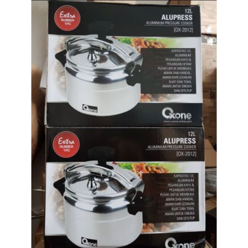 Panci Presto OXONE 12 Liter OX2012 - Alupress Cooker OX-2012