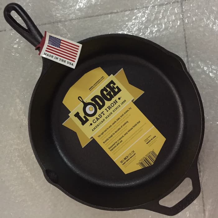 American Cookware Cast Iron Skillet Copper Pans Safe 