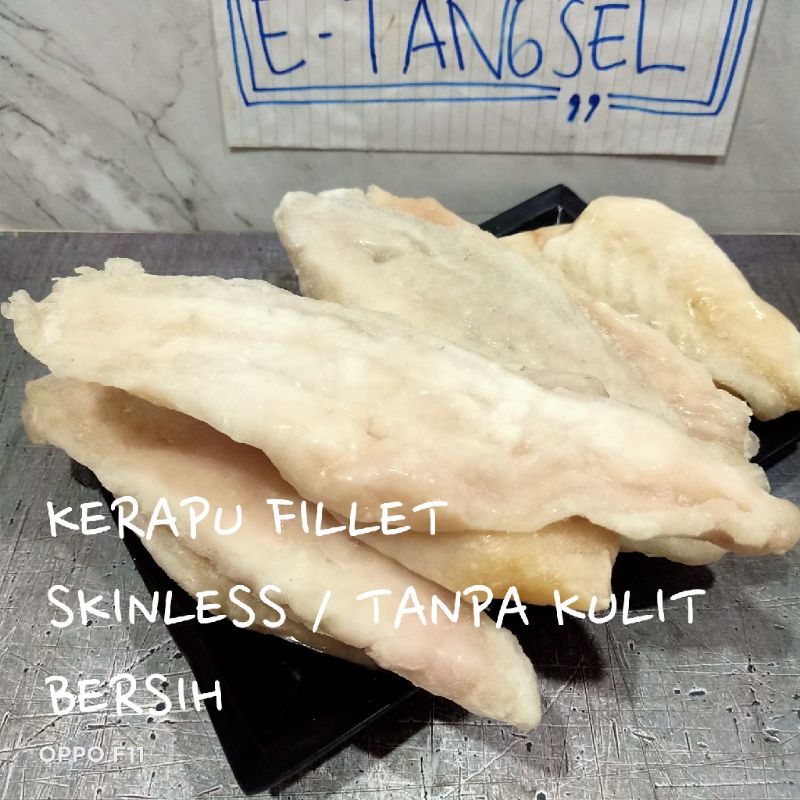 

Kerapu Fillet Skinless 1 kg