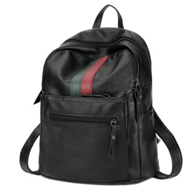 Bag pack ransel Gucci Leather kulit super